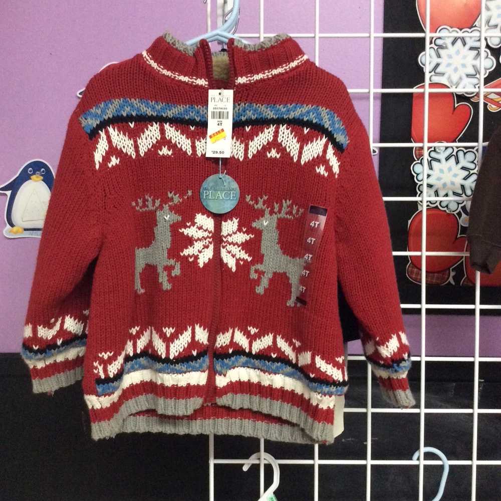 Children’s palace 4T Red jacket